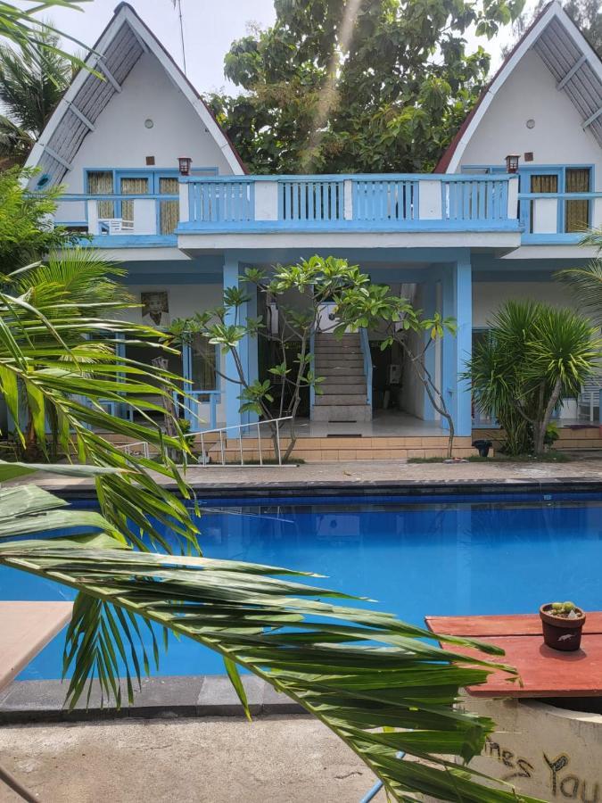 Silversky Bungalows Gili Trawangan Bagian luar foto