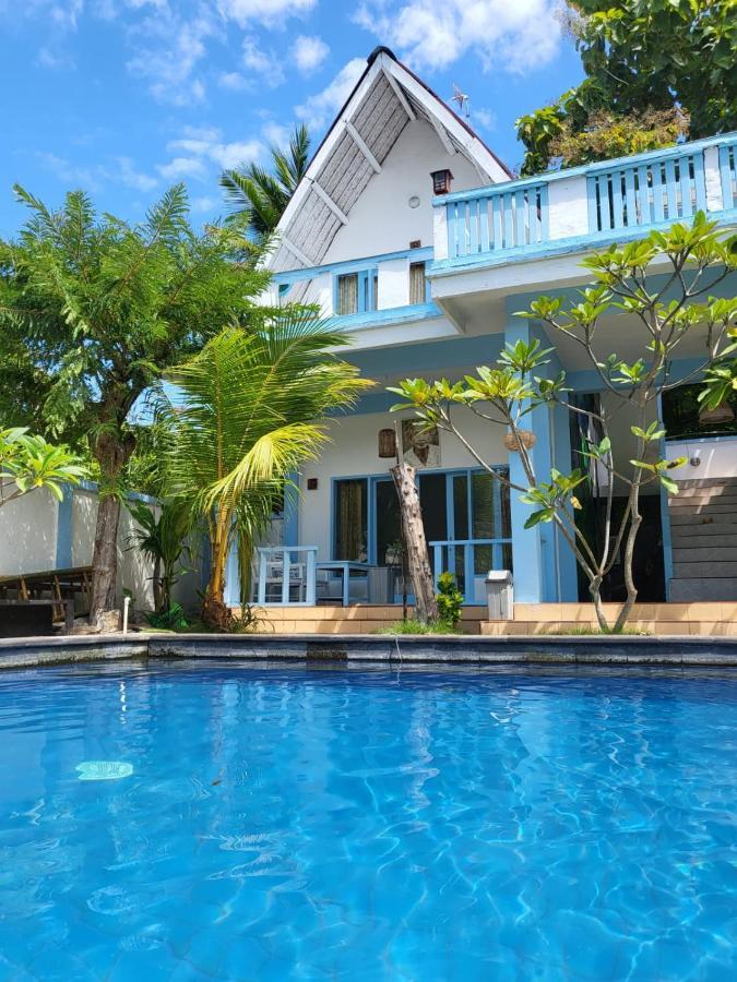 Silversky Bungalows Gili Trawangan Bagian luar foto